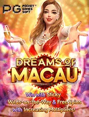 Dreams of Macau ทดลองเล่นสล็อต PG SLOT ฟรี