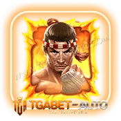 Muay Thai Champion สัญลักษณ์ นักมวยฝ่ายแดง